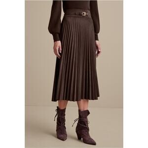 Soft Surroundings Lavina Faux Suede Skirt, XL